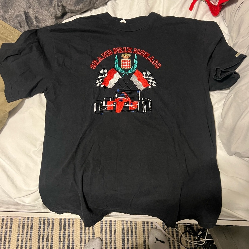 Sky Black Grand Prix Monaco Tee